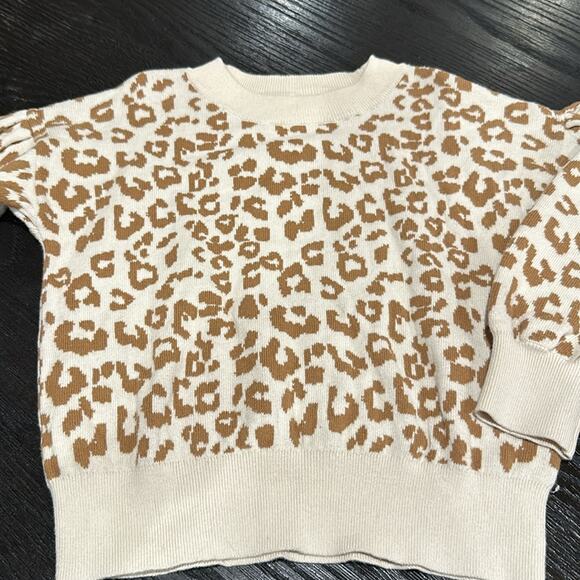 Gap kids leopard sweater size small 6-7 - Picture 3 of 6